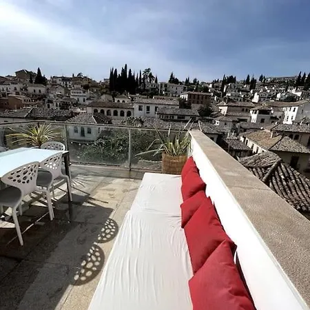 Appartement Alhambra Views! Amazing Loft With Sunny Terrace! Granada