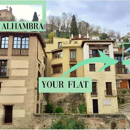 Appartement Alhambra Views! Amazing Loft With Sunny Terrace! Granada