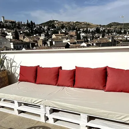 Apartment Alhambra Views! Amazing Loft With Sunny Terrace!
